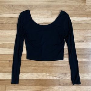 ANGL Long Sleeve Crop Top